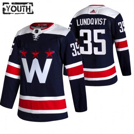 Dětské Hokejový Dres Washington Capitals Dresy Henrik Lundqvist 35 2020-21 Třetí Authentic